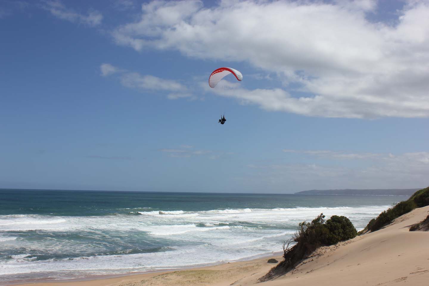 paragliding training