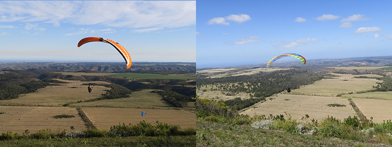 Uplands Paragliding Launch Site 