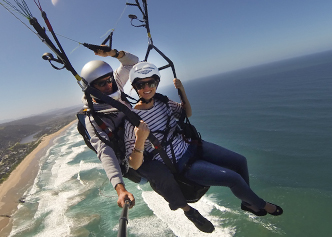 Tandem Paragliding in the Garden Route